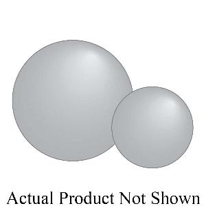 Precision Ball, 7/16 in Size, 25 Grade, HRC 60-67 Hardness, Chrome Steel, Plain