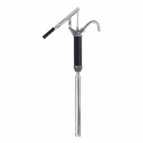 Lever Action Barrel Pump, 18 Inch to 34-1/2 Inch Hose Length, For 16 to 55 Gallon Drums