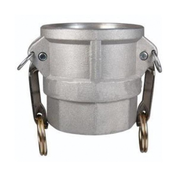 Cam & Groove Coupler, Type D, Series: Global, Fitting/Connector Type: Coupling, 3 Inch Nominal, Female Coupler x FNPT, 125 psi, 70 °F, Aluminum