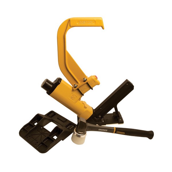 Cleat Nailer Kit, Hardwood Flooring Pneumatic, Tool/Kit: Kit, 1-1/2 to 2 in L Fastener, Glue Collation, 110 Magazine, Long Reach Handle, 16 ga Maximum Material Thickness, 17.5 in L x 3.13 in W x 11.5 in H Dimensions
