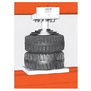 Tire Press Plate Set, For Use With: Shop Press, Specifications: 4 to 17-3/4 in Tire ID x 3-7/8 to 17-5/8 in Plate OD, Rubber