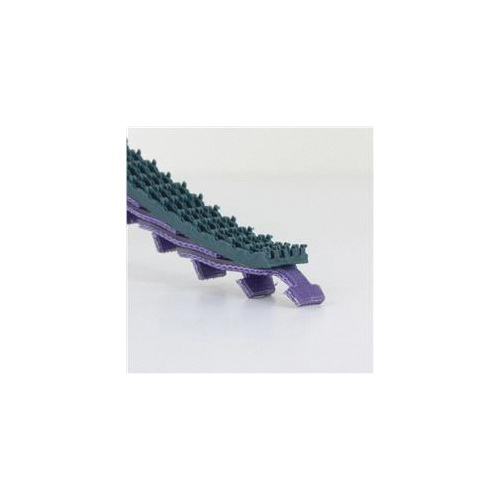 Link V-Belt, 13 mm Width, 3 Inch Diameter Minimum Pulley, -22 to 150 °F, Composite Polyester/Polyurethane Belt, Purple