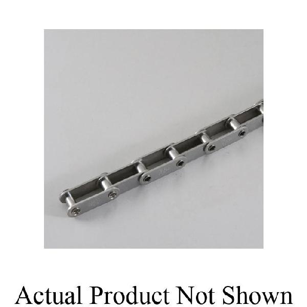 Connecting Link, Double Pitch Standard, C2060SSHP Chain, 1-1/2 in Pitch, 1.055 in Overall Width, 0.236 in ID x 0.33 in OD Pin Dia, 0.677 in H Link Plate, 0.094 in THK Link Plate, 304 Stainless Steel