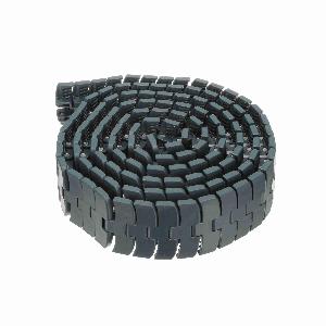 Chain Belt, Series: 2260, 3.3 Inch Width, 0.84 Inch Thickness, 1 Inch Pitch, 450 lb Belt Strength, NGE Belt Material, Grey Blue