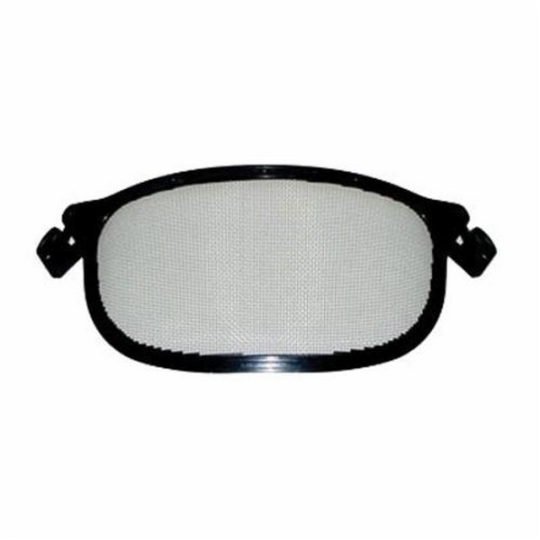 Faceshield Mesh, Lightweight, For Use With: Hard Hat, Steel Mesh, Black