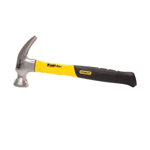 Nailing Hammer, 13-1/4 in Overall Length, Large Strike Face, 1-5/8 in Face Dia, Smooth Face Surface, 20 oz Head, High Carbon Steel Head, 5-1/2 in Head Length, Ergonomic/Jacketed Handle, Graphite Handle, Comfort/Ribbed Grip, Rip/Straight Claw Style