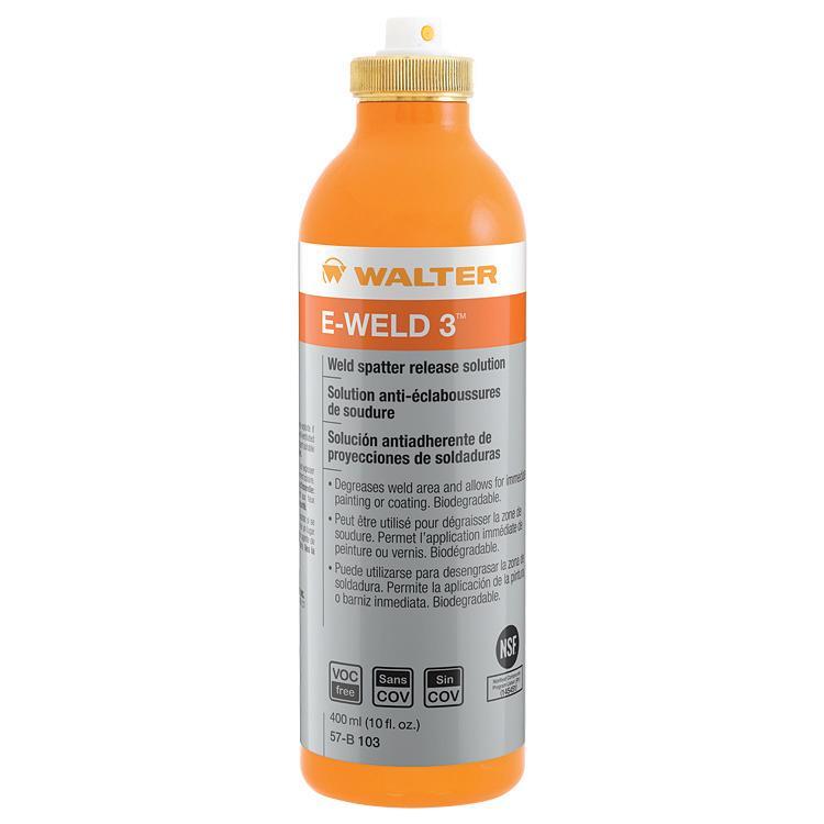 Anti-Spatter Refillable Bottle, Specifications: 13.5 fl-oz Capacity, Orange