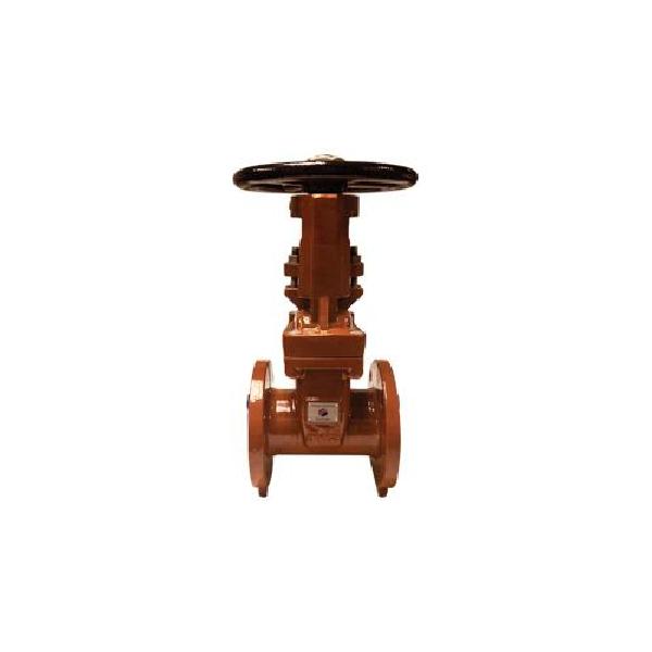 Gate Valve, OS&Y Resilient Seated, 3 Inch Nominal, Flanged End Style, 300 psi Pressure, 8 Inch Inlet to Outlet Length, 15-3/4 Inch Close, 18-7/8 Inch Open Top to Inlet Center, Ductile Iron Body, Stainless Steel Stem Trim, Rubber O-Ring/Gasket, Graphite Packing, Brass/Stainless Steel Washer Softgoods, Import