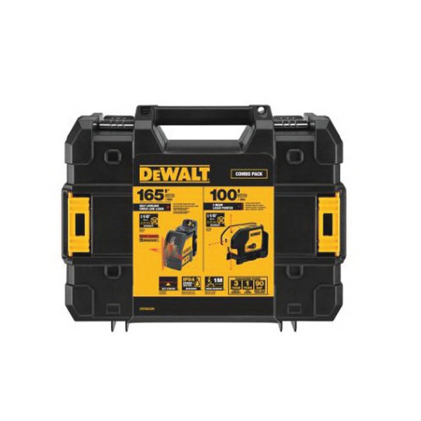 Laser Combination Kit, Class 2, Specifications: 1/8 in at 50 ft Accuracy, IP54, 150 ft Visible, 5 Piece, For Use With: Laser, Plastic, Red