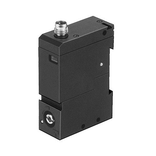Pressure Switch, Series: PEV, M5 Connection, 2500 mA Electrical Rating, LED Display, 0 to 60 °C, PA/PET/POM, 42 mm L x 18 mm W x 73.4 mm H Dimensions