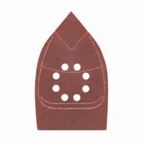 MEGA Sandpaper Sheet, 10-11/16 Inch Length, 4-1/16 Inch Width, 220 Grit, Aluminum Oxide Abrasive, Paper Backing, Applicable Materials: Paint