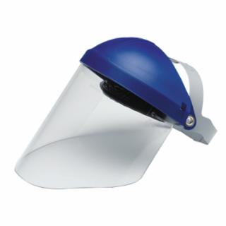 Propionate Faceshield, 9 Inch Overall Height, Transparent, Molded, 10/Case