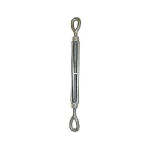 Turnbuckle, Eye and Eye, Eye/Eye End/End, 3/4 in Thread Dia, 5200 lb Working, 9 in Take Up, Hot Dipped Galvanized