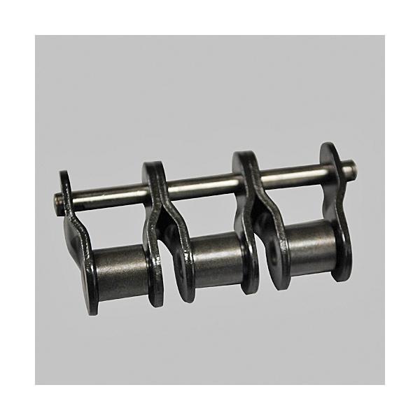 Offset Link, Triple Strand Double Pitch, #25 Chain, 1/4 in Pitch