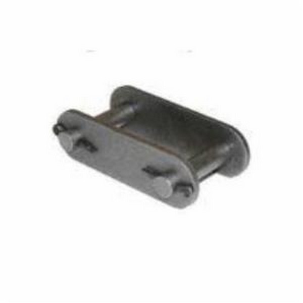 Cottered Roller Conveyor Chain Link, 2.609 In Pitch, 0.437 In Dia. Pin, Carbon Steel