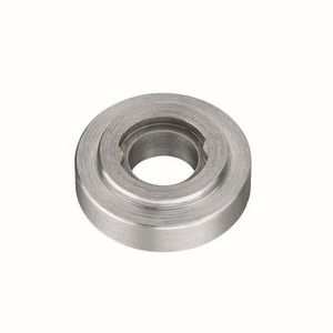 Backing Flange, For Use With: 4 to 6 in Flaring Cup Wheel, 2 in W, 5/8 in Arbor Hole, Silver