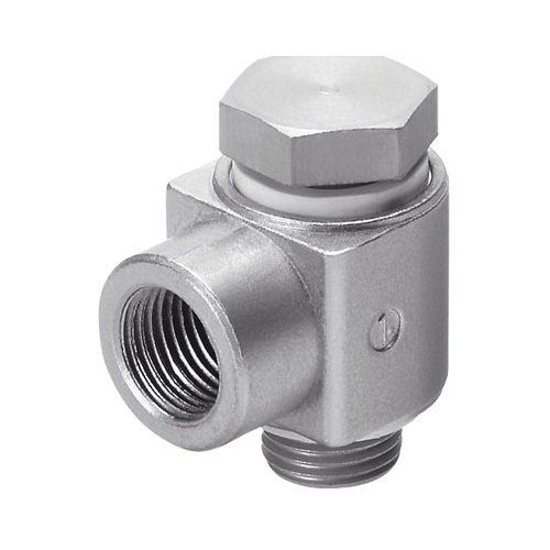 Elbow Fitting, Series: LJK, Fitting/Connector Type: Elbow, G1/8 Nominal, 13 Inch Hex, 23.5 mm Length, 27.1 mm Height