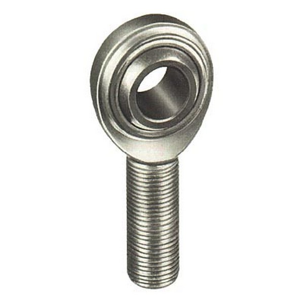 Spherical Rod End, 5/16 Inch Inside Diameter, 5/16 Inch Housing Width, Male Stud, Left Hand, Steel
