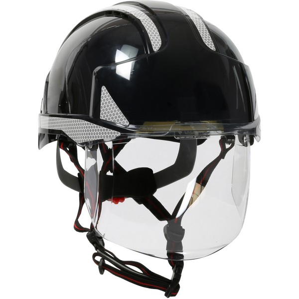 Reflective Kit, Decal Universal, Silver Legend/Background, For Use With: EvoVista Hard Hat