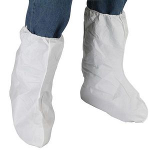 Boot Cover, Anti-Static, Series: BA Series, Fits Shoe Size: Universal, White, 8-1/4 in Toe Height, Elastic Closure, Microporous/Polyethylene/Polypropylene Outsole, Resists: Particles and Water, ASTM 1670, 29 CFR 1910.138, NFPA 99 Specifications Met