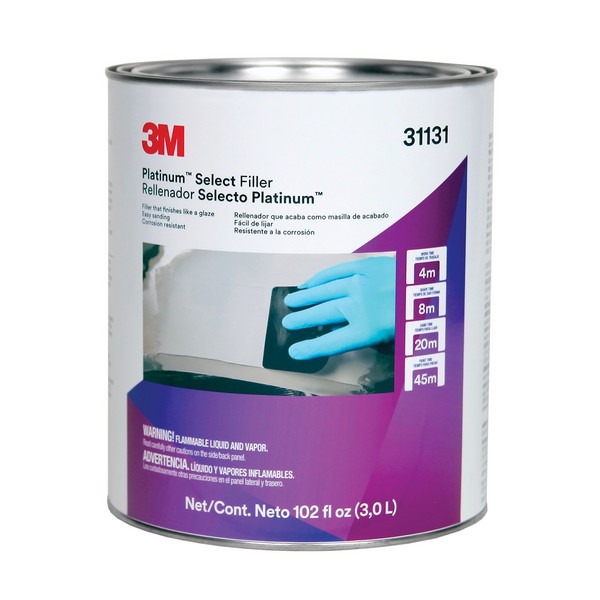 Premium Body Select Filler, 1 gal Container, Can Container, Lavender, Viscous Form