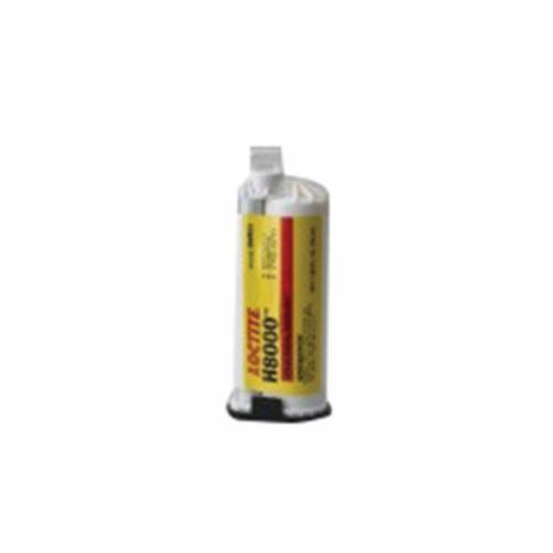 Structural Adhesive, 2-Part General Purpose High Performance, Series: AA H8000™ Speedbonder™, Dual Cartridge Container, 50 mL Container, Acrylic Base, Blue/Opaque/Yellow, 10:1 Mixing Ratio, 12.87 g/L Part A, 3.04% Part B VOC, For Use On: Metal