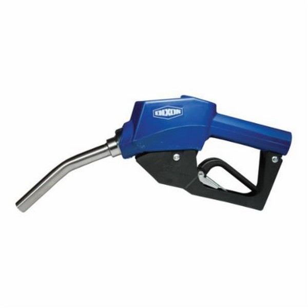 Shutoff Nozzle, Automatic, 18 gpm at 20 psi, 3/4 Inch BSPP Inlet, 13/16 Inch Spout Outlet, 50 psi, Aluminum