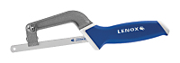 Hacksaw Frame, Adjustable Length Mini, 10 in Blade Length, 24 TPI, Ergonomic Handle