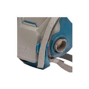 Half Face Mask, Series: 6500, M Size, Yolk/Cradle Suspension, Bayonet Connection, Silicon, Teal