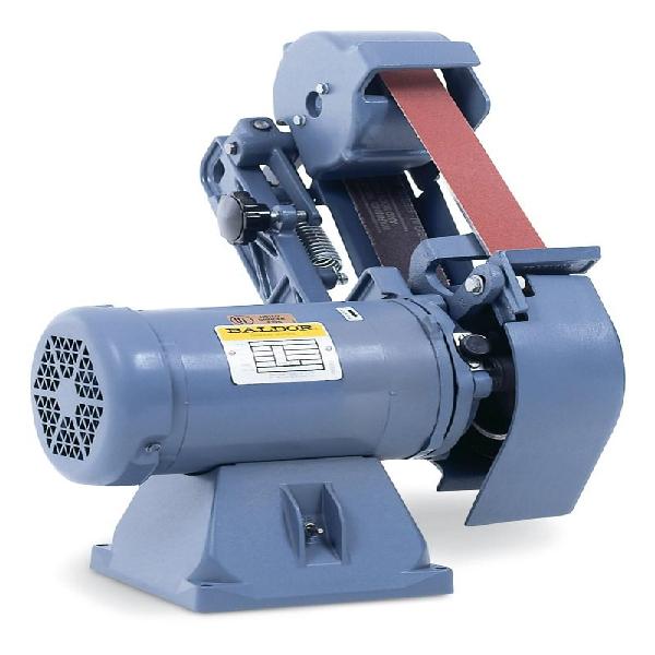 Industrial Belt Sander Kit, Continuous-Duty, Kit Bare Tool/Kit, 48 Inch Belt Length, 2 Inch Belt Width, 3600 RPM Wheel Speed, 1-1/2 HP, 115/230 VAC, 7.5/15 A, On/Off Switch Control
