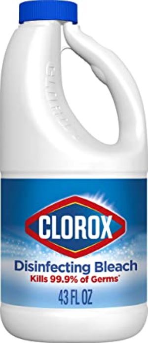 Bleach, 43 Oz Bottle, 6/Case