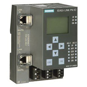 Interface Link, Double Master PROFINET IO/AS, 90 mm W x 88.5 mm D x 132 mm H, For Use With: Integration in PROFINET IO
