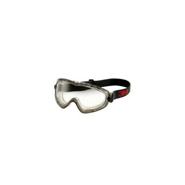 Safety Goggles, Non-Vented Sealed, Series: 2890, Unisex Gender, Universal Size, Anti-Fog/Anti-Scratch Lens Coating, Clear Lens, Goggle Frame, Gray Frame, Polycarbonate Frame, Polycarbonate Lens, Elastic Strap, Specifications Met: ANSI Z87.1-2015, 99.