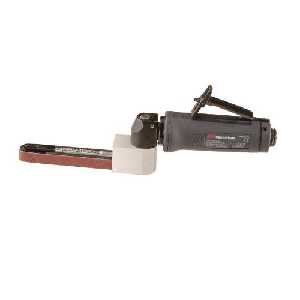 Air Belt Sander, Angle Industrial Duty, Bare Tool Tool/Kit, Series: G1, 12 in Belt Length, 1/2 in Belt Width, 12000 RPM, 0.4 HP, 19 cfm at Load, 90 psi Air, 1/4 in NPT Air Inlet, Rear Exhaust Location, Lever Throttle, 3/8 in Minimum Hose Size, Compos