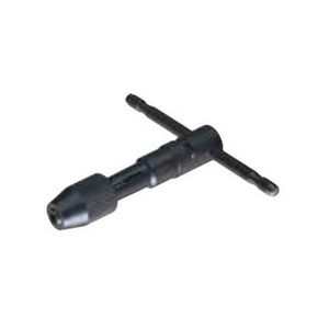 Combination Ratchet and Tap Wrench, Series: 330, Tap Capacity: 1/16 to 1/4 in, 3-3/4 in Length, Steel, Steam Oxide, Slip T-Handle Handle, Ratcheting