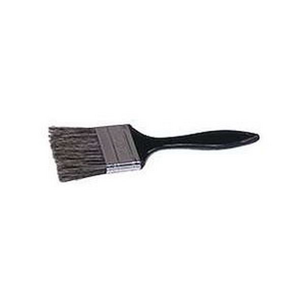 Chip and Oil Brush, Multi-Purpose, 1 in Brush, China Bristle Brush, Metallic Ferrule, Plastic Handle, Latex Paints, Oil Base Paints, Shellac, Varnishes and Water Base Paints Paint