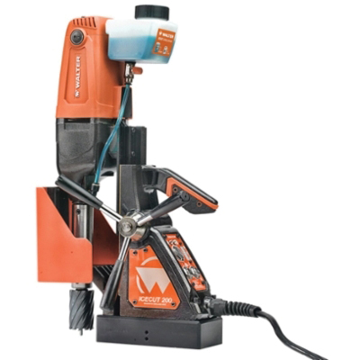 Magnetic Drill Unit, 600 RPM Spindle Speed, 2 Spindle Speed, 120 V AC, 10 A, 270 mm L x 165 mm W x 414 mm H