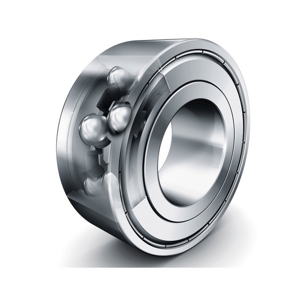 Angular Contact Ball Bearing, 20 mm Bore, 37 mm OD, 2 Rows, 13 mm Width, Double Seal Closure