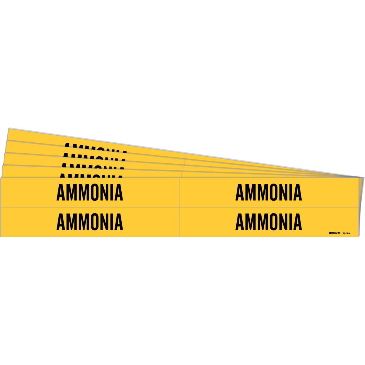 Acrylic Adhesive Labels, Die-cut, Series: B33, 0.2 Inch Length, 0.5 Inch Width, White Legend/Background, Polyester, For Use With: BradyPrinter i5300 Industrial Label Printer