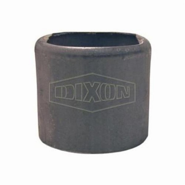 Cam and Groove Ferrule, 2-1/2 Inch Nominal, Notched, 304 Stainless Steel, Domestic