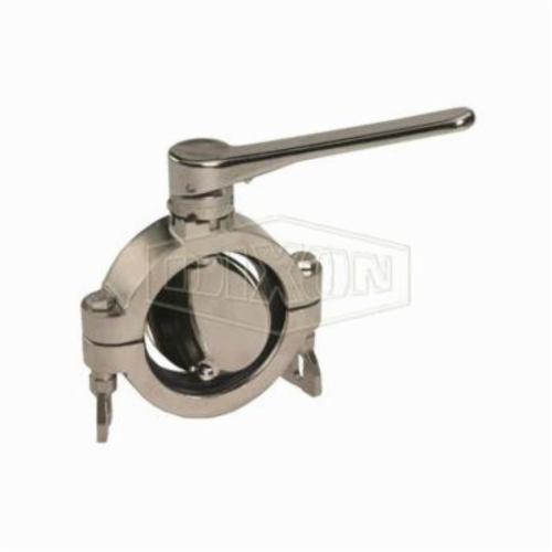 Butterfly Valve, 4 in, 316L Stainless Steel Body