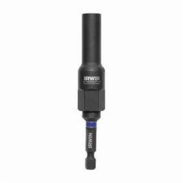 Bolt Extractor, Deep Well, Series: Impact Performance™, Measurement System: Imperial, Square Drive, 5/8 in Diameter Large End, 1/2 in Small End Diameter, 2-1/2 in Overall Length, 5/16 in Extractor, Carbon Steel, Black Oxide
