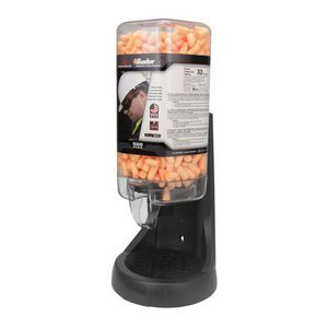 Refillable Dispenser, Series: FPD, 500 Pairs Capacity, Orange, Countertop/Wall Mounting