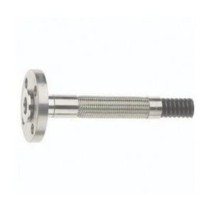 Convoluted PTFE Hose, Conductive Open Pitch True ID, 1 Inch Nominal, 1.299 Inch Outside Diameter, 0.04 Inch Wall Thickness, 1000 psi Working, 2-1/2 Inch Bend Radius, -100 to 450 °F, Braided 304 Stainless Steel, Black, Domestic