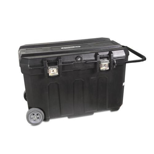 Mobile Tool Chest Box, 22-13/16 in Width, 23-1/8 in Height, 50 gal, Structural Foam, Matte, Black