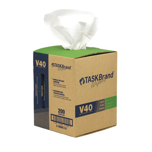 Center Pull Wiper, Series: V40, 10 in Length, White, DRC