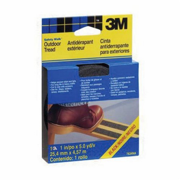 Slip-Resistant Tread Tape, General Purpose, 180 Inch Length, 1 Inch Width, Dry Surface