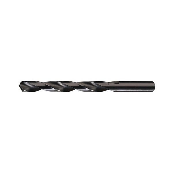 General Purpose Jobber Length Drill Bit, 7.80 mm Diameter, 75 mm Flute Length, 117 mm Overall Length, 118˚ Point Angle, HSS