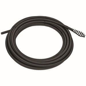 Drain Cable, 5/16 in x 25 ft, For Use With: DCD200 Replacement Drums, 1-1/2 to 2-1/2 in Drain, Steel, Black Oxide