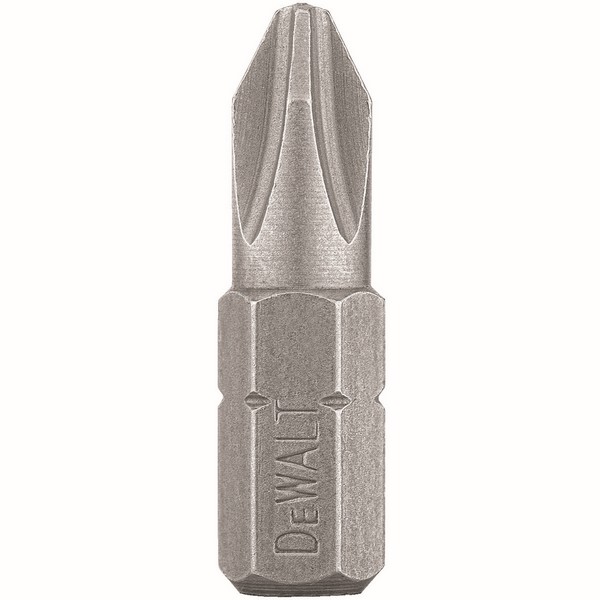 Insert Bit, #2 Point, Phillips® Point, Standard Shank, 1/4 in Shank, Steel